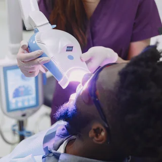 Free professional teeth whitening kit
